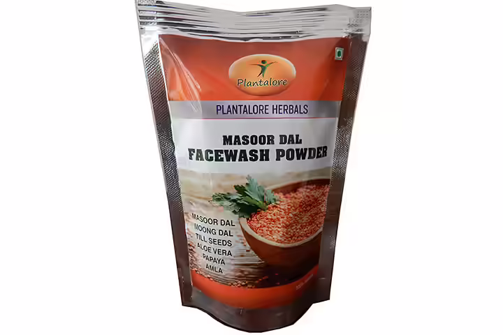 Plantalore Herbals Masoor Dal Face Wash Powder