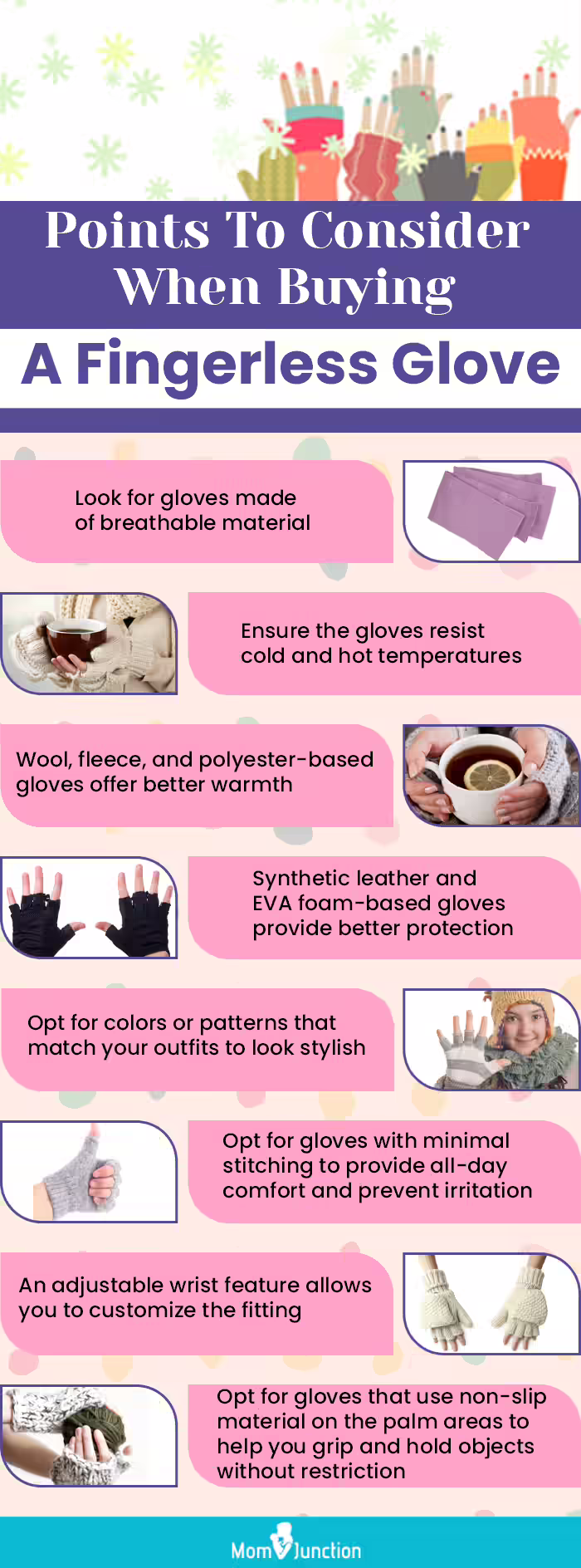 Points To Consider When Buying A Fingerless Glove