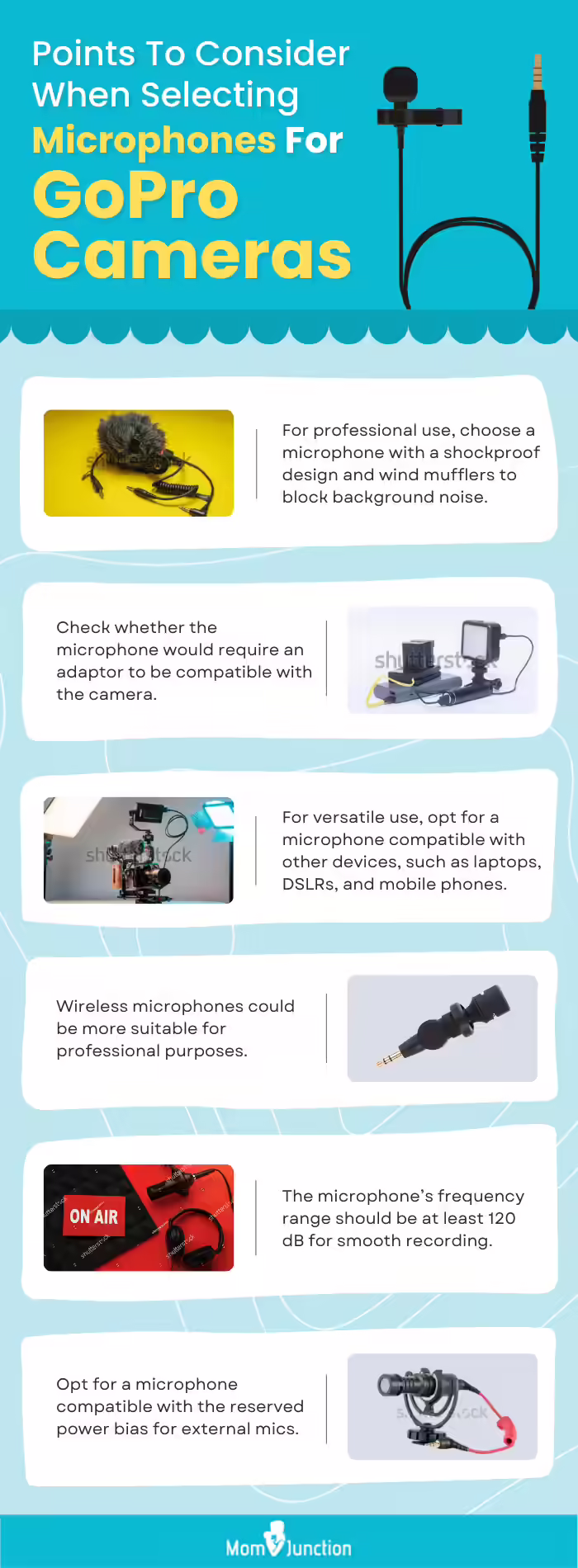 Points To Consider When Selecting Microphones For GoPro Cameras