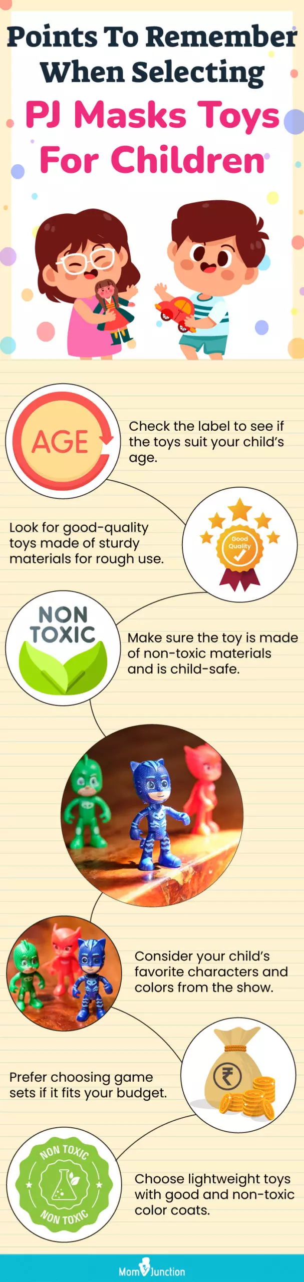 Points To Remember When Selecting PJ Masks Toys For Children (infographic)