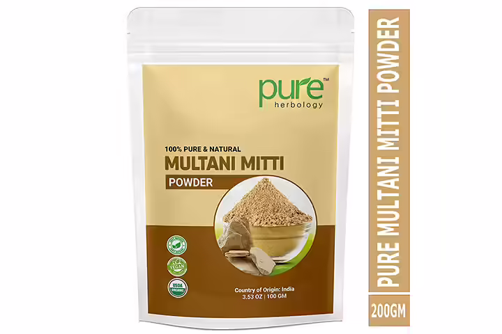 Pure Herbology Natural Herbal Multani Mitti Powder