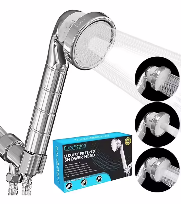 PureAction Luxury Filtered Shower Head