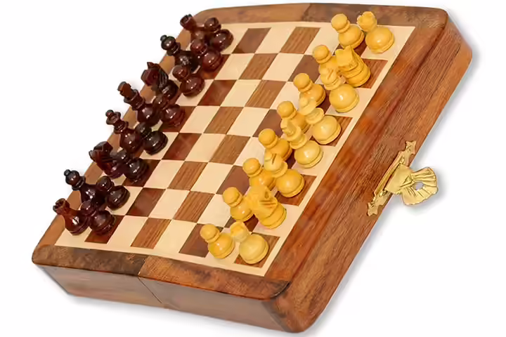 Pytho Handmade Wooden Chess Set
