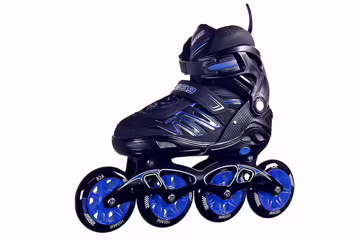 Quantico Inline Skates With PU Flashing Wheel