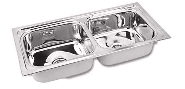 ROYAL SAPPHIRE Double Bowl Sink
