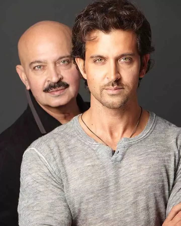 Rakesh Roshan and Hrithik Roshan