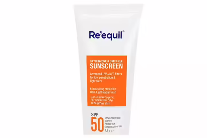 Re' equil Oxybenzone and OMC Free Sunscreen