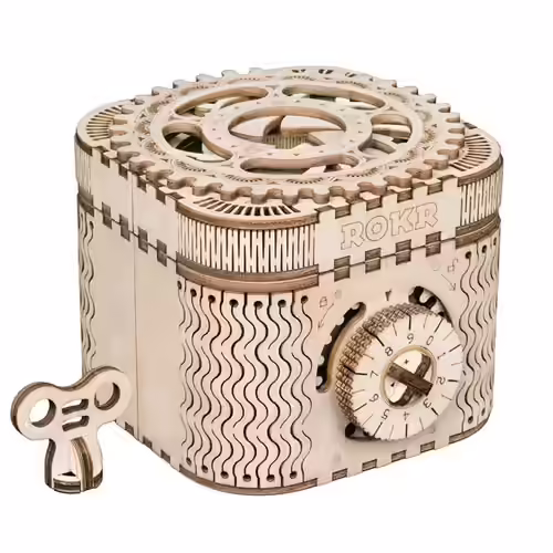 Robotime 3D Wooden Treasure Box Puzzle