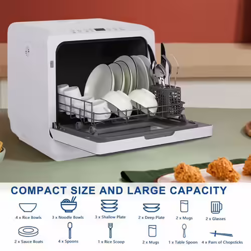 Rovsun Portable Countertop Dishwasher