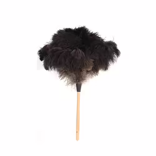 Royal Duster Black Ostrich Feather Duster