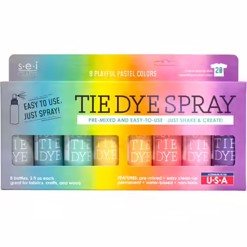 S.E.I. Playful Tie-Dye Kit