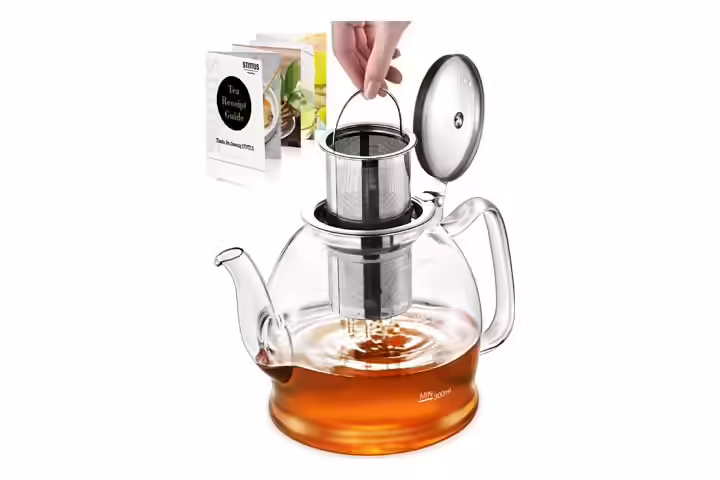 STNTUS Glass Teapot