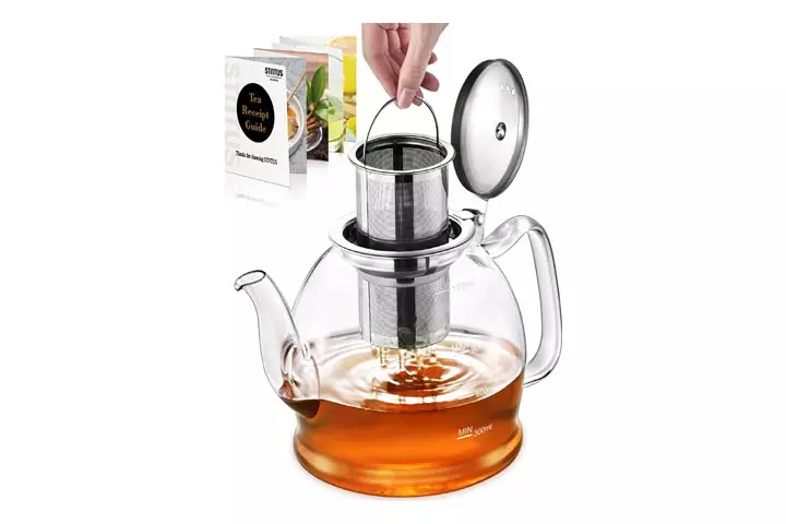 STNTUS Glass Teapot