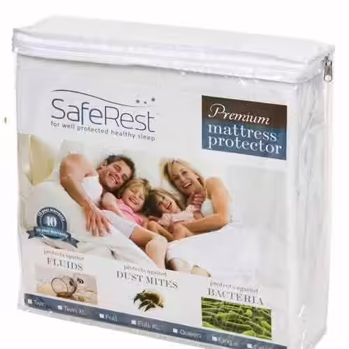 SafeRest Zippered Mattress Protector