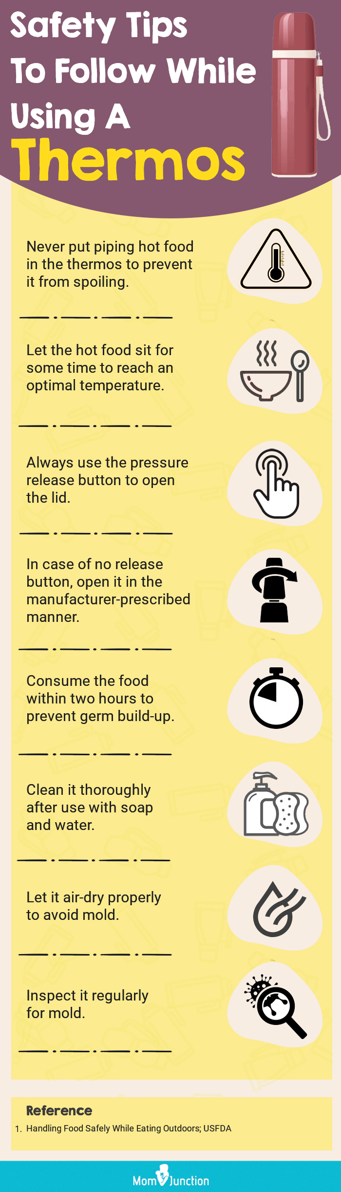 Safety Tips To Follow While Using A Thermos