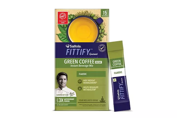 Saffola Fittify Gourmet Green Coffee