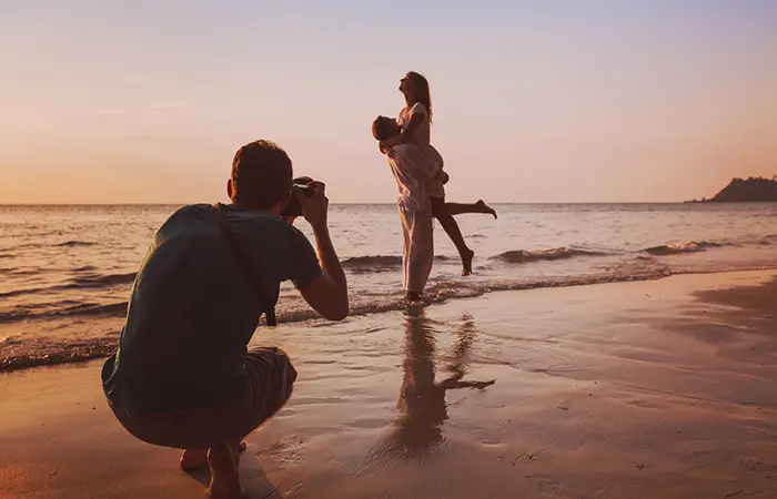 Many couples include pre-wedding photoshoots in the wedding plan