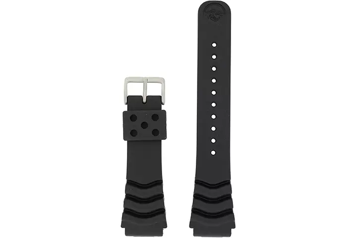 Seiko Original Rubber Curved Line Watch Strap