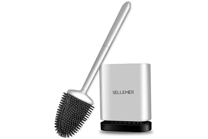 Sellemer Toilet Brush and Holder Set