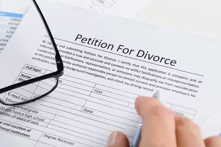 Serve a copy of the petition to your spouse