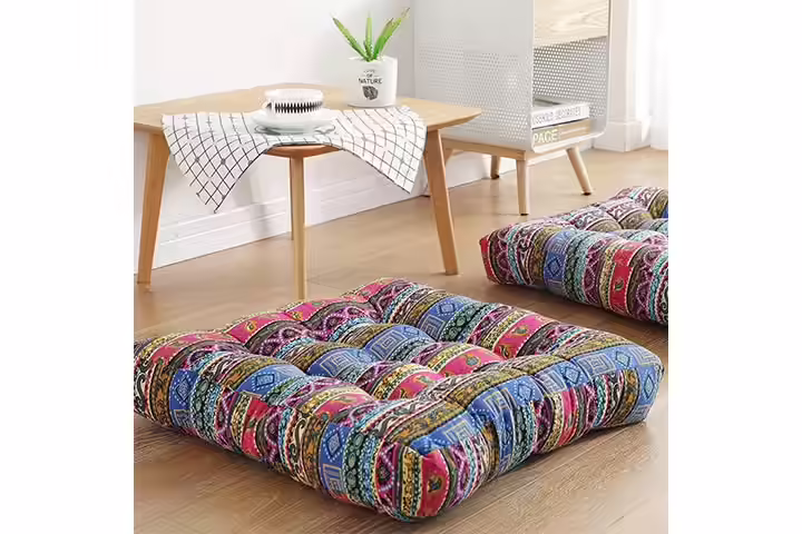Sexysamba Boho Square Floor Seat Pillows