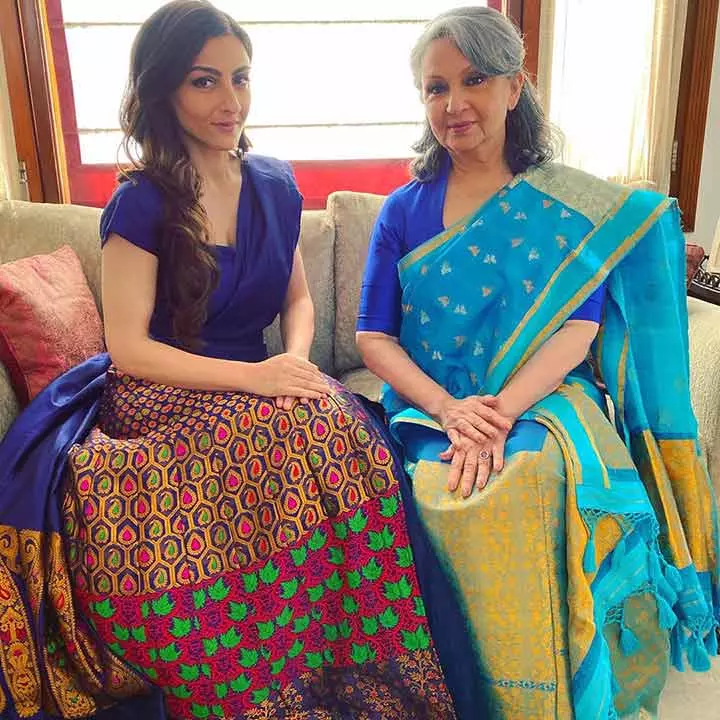 Sharmila Tagore and Soha Ali Khan