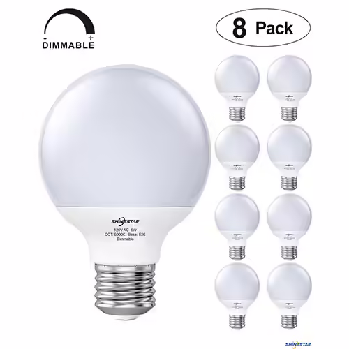 Shinestar Vanity Light Bulbs For Bathroom