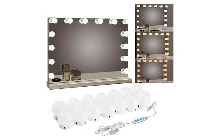 Siccoo Makeup Vanity Lights For Mirror