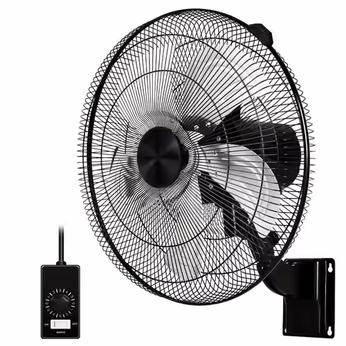Simple Deluxe 18 Inch Wall Mount Fan