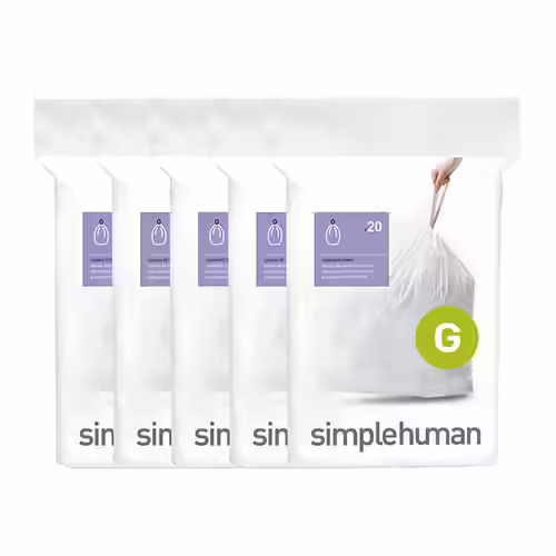 Simplehuman Code G Custom Fit Drawstring Trash Bags