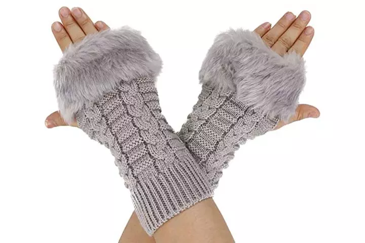 Simplicity Womens Winter Fingerless Gloves