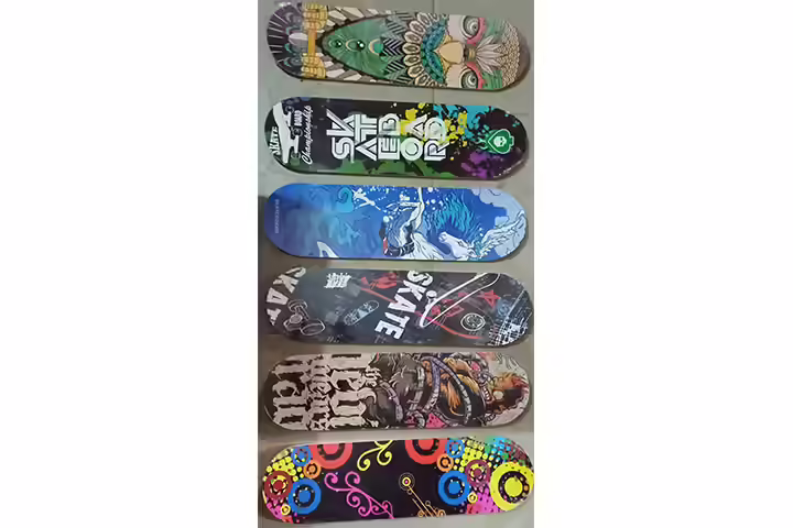 Skera Speed Printed Skate Board