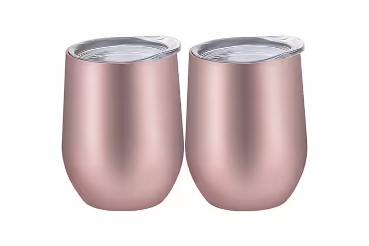 Skylety Insulated Wine Tumbler With Lid