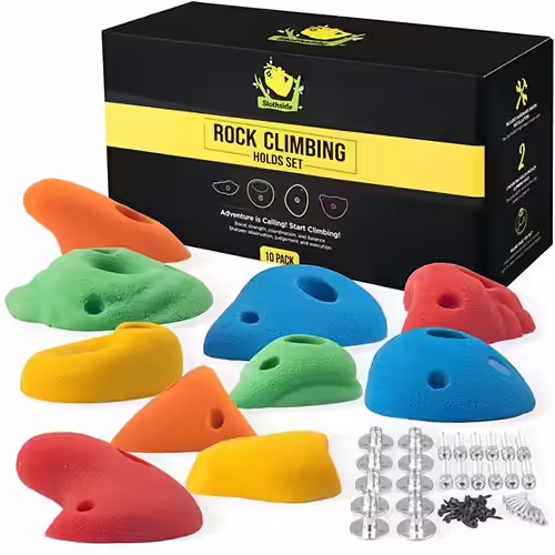 Slothside Rock Climbing Holds