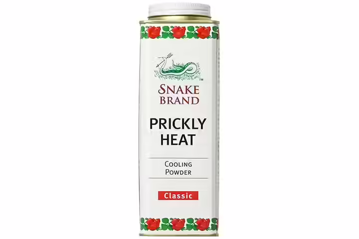 Snake Brand Prickly Heat Cooling Powder