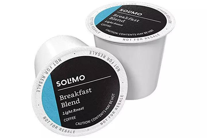 Solimo Store 100 Ct. Light Roast Coffee Pods