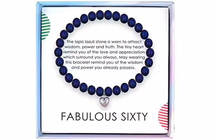 Solinfor Lapis Lazuli Beads Bracelet