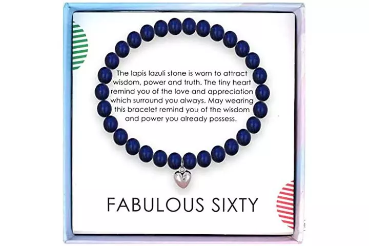 Solinfor Lapis Lazuli Beads Bracelet