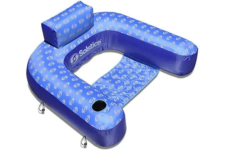 Solstice Loop Lounge Pool Float