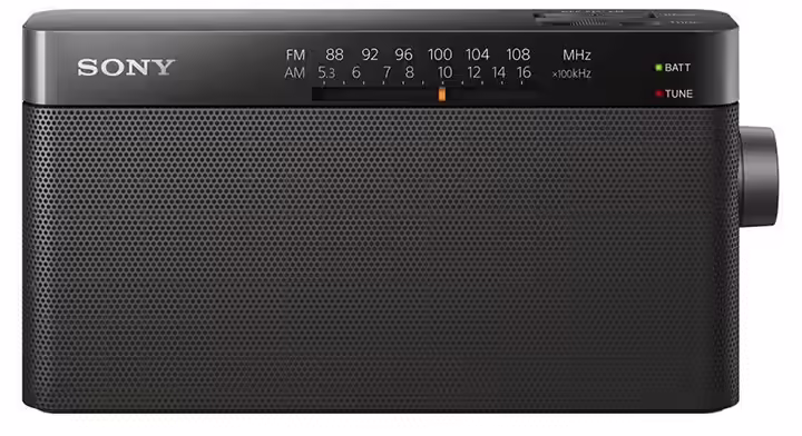 Sony ICF-306 Portable AM FM Radio