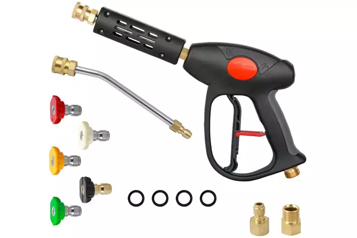 Sooprinse High Pressure Washer Gun