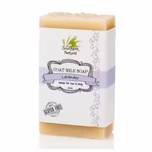 Southern Natural Lavender Goat Milk Soap Bars