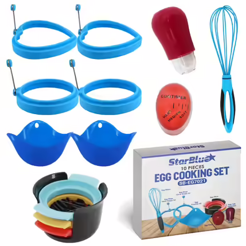 StarBlue 10 Psc Egg Cooking Set