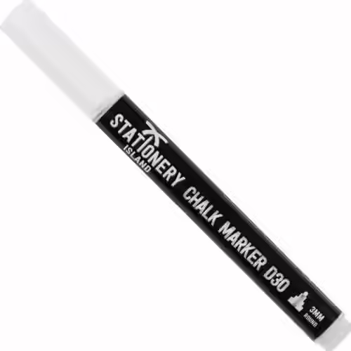 Stationery Island White Liquid Chalk Markers
