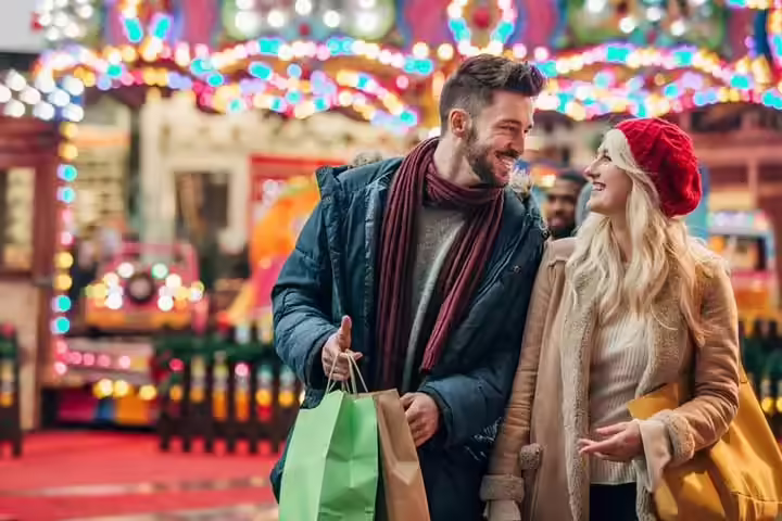Stroll through a street fair, date night idea Stroll through a street fair, date night idea
