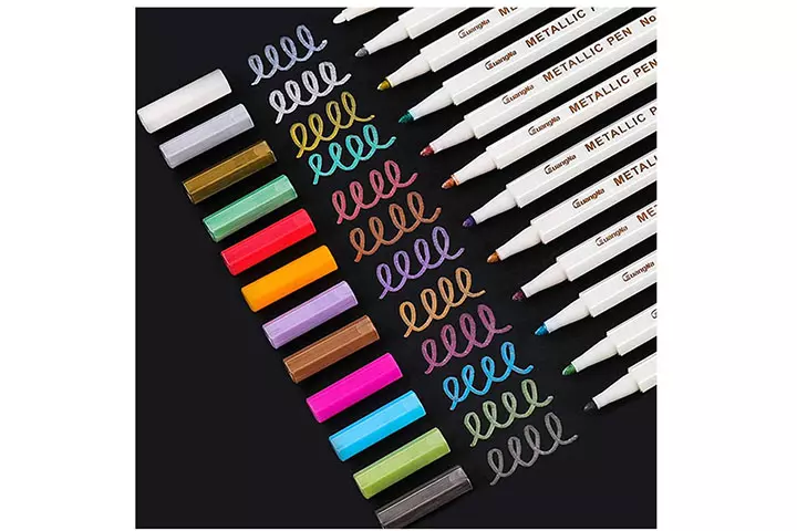 Sunshilor Metallic Markers