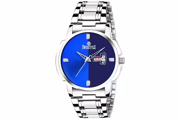 Swisstyle Analogue-Digital Blue Dial Men's Watch