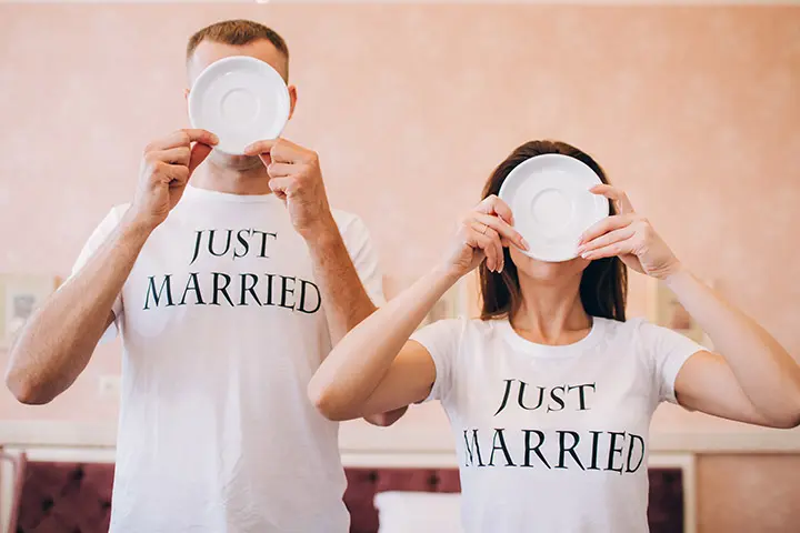 Just married couple costume ideas