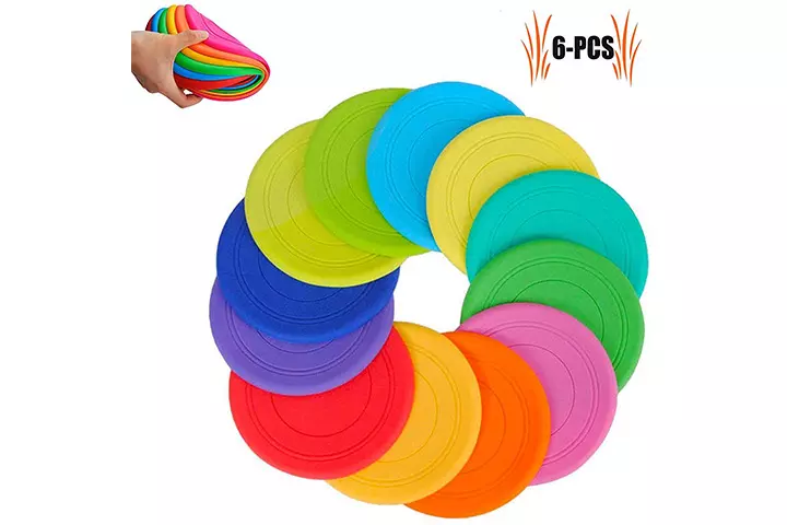 TEESUN Frisbee Kids Flying Disc Toy