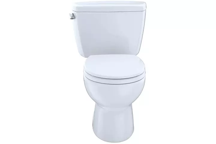 TOTO TOTAL DESIGN Eco Drake Two-Piece 1.28 GPF Round Toilet